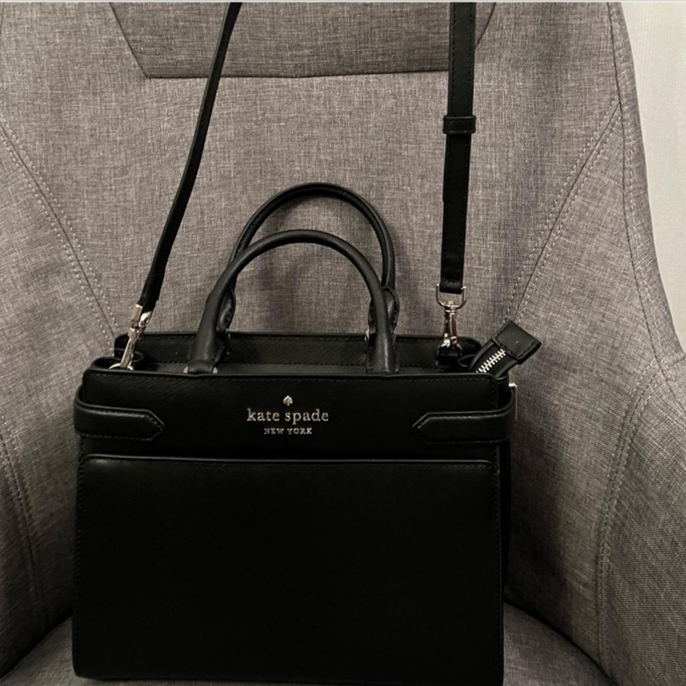 Classy Kate Spade - Can be worn as a Top Handle or Crossbody. Like brand new!